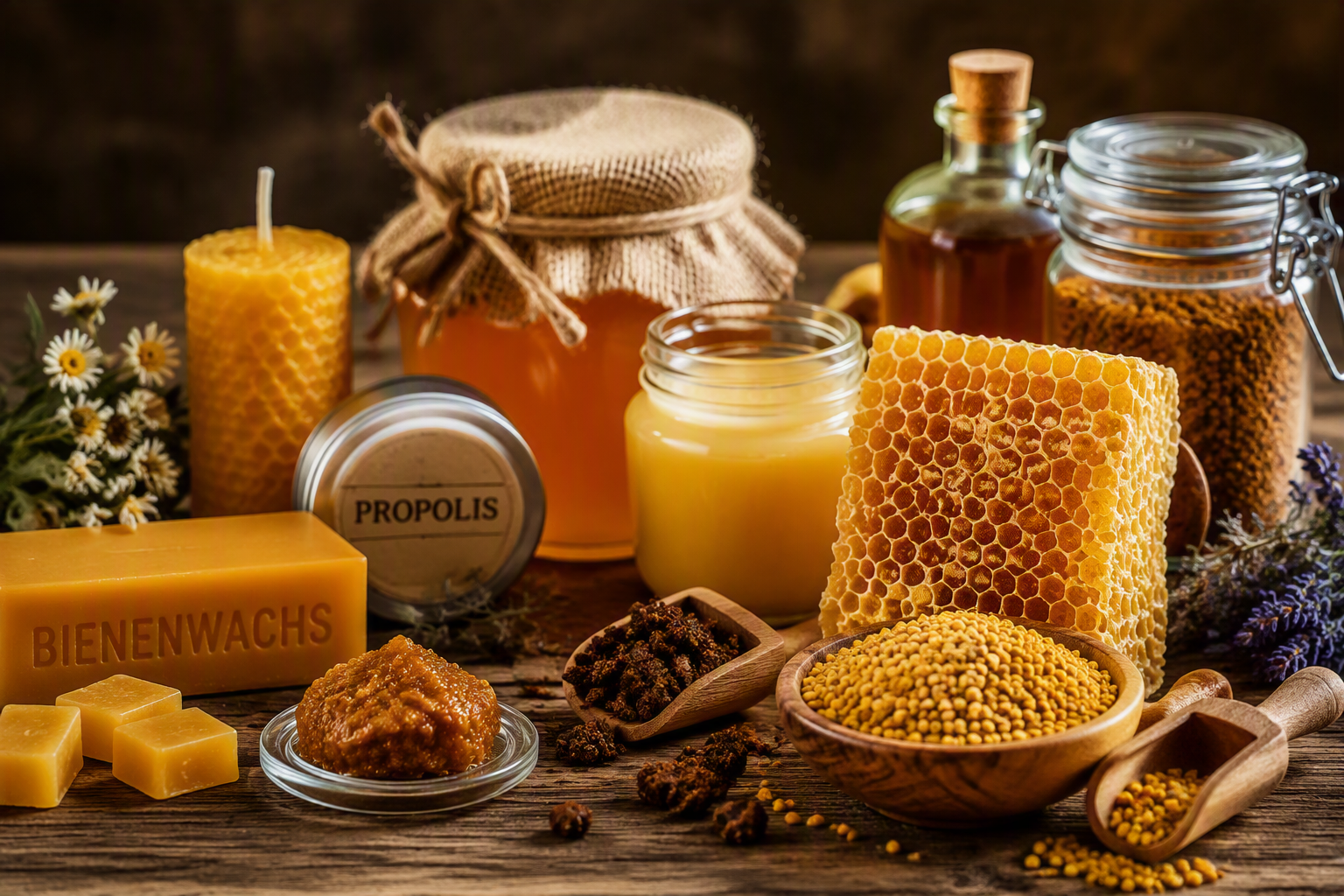 A3 Workshop Bienenprodukte für Kosmetika und Küche